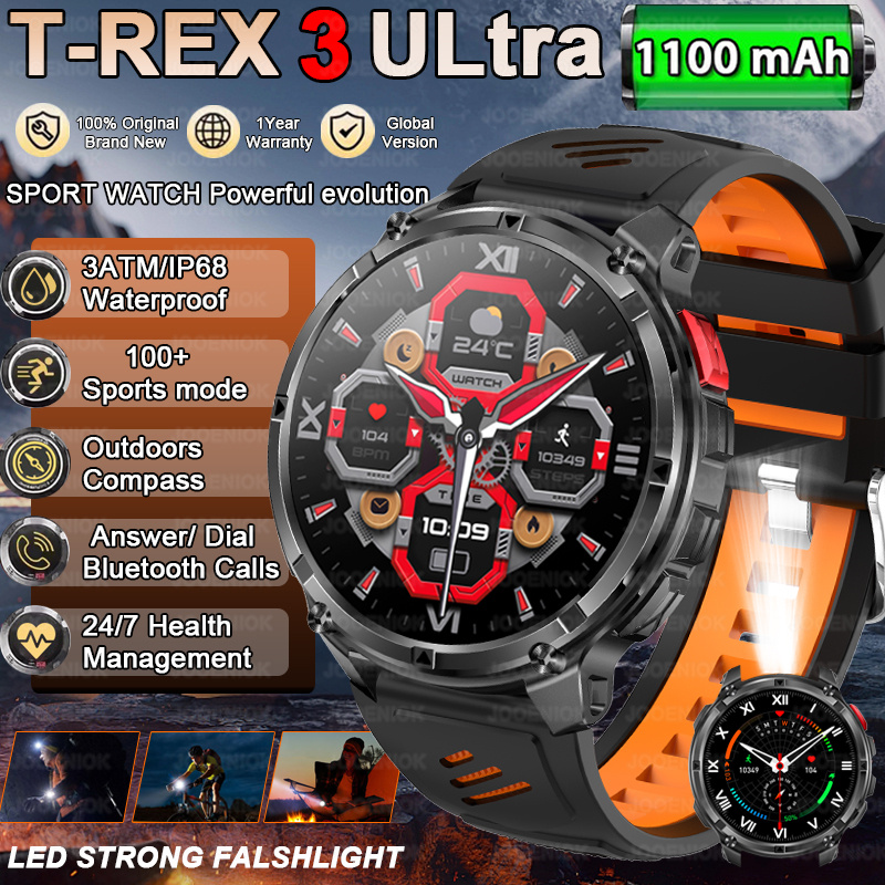 Outdoor Lighting Ip Rating - Nowy smartwatch outdoorowy T-REX3 dla mężczyzn