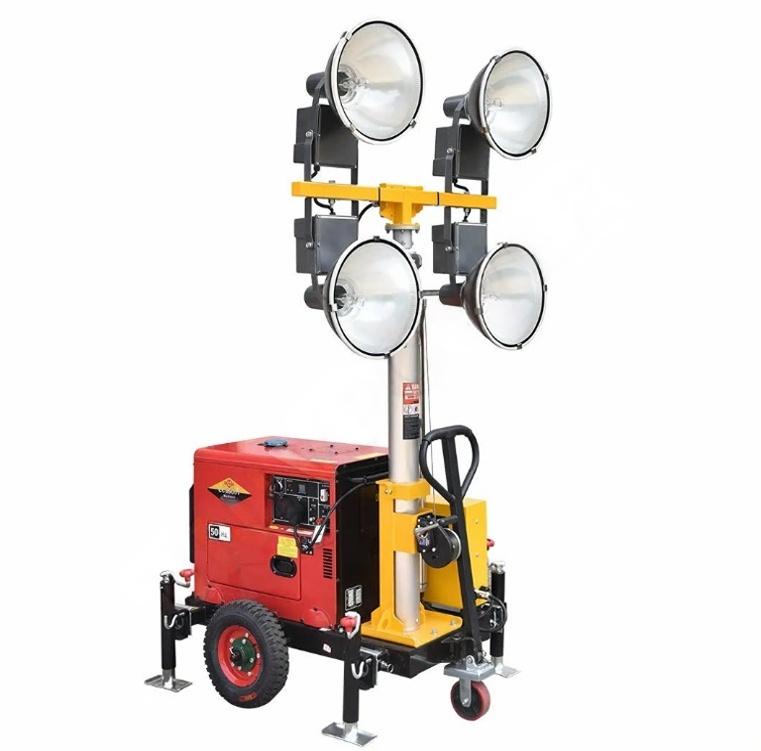 Outdoor Lighting Quality - Wysokiej jakości przenośna, mobilna wieża oświetleniowa