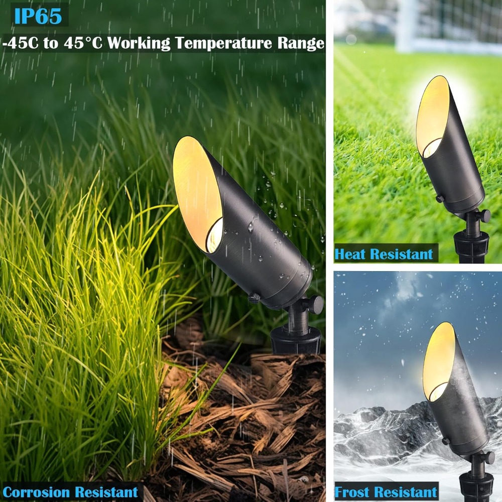 Outdoor Lighting Voltage - Niskonapięciowe oświetlenie LED RGB do ogrodu,