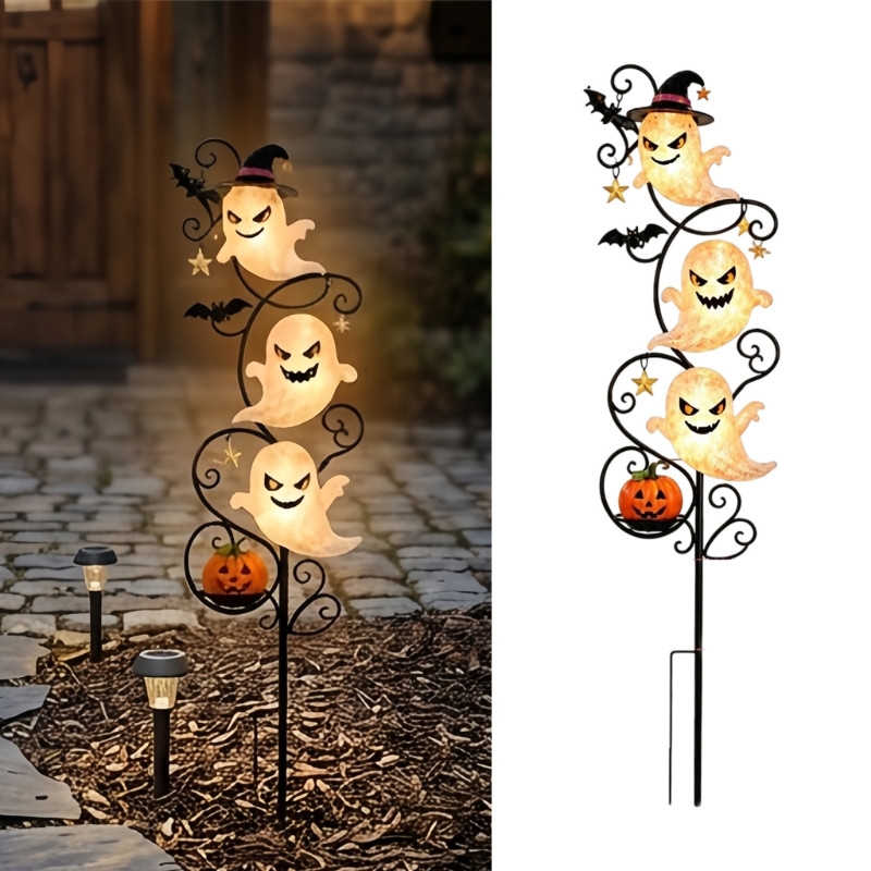 Outdoor Lighting Accent - Słoneczna lampa na Halloween do ogrodu