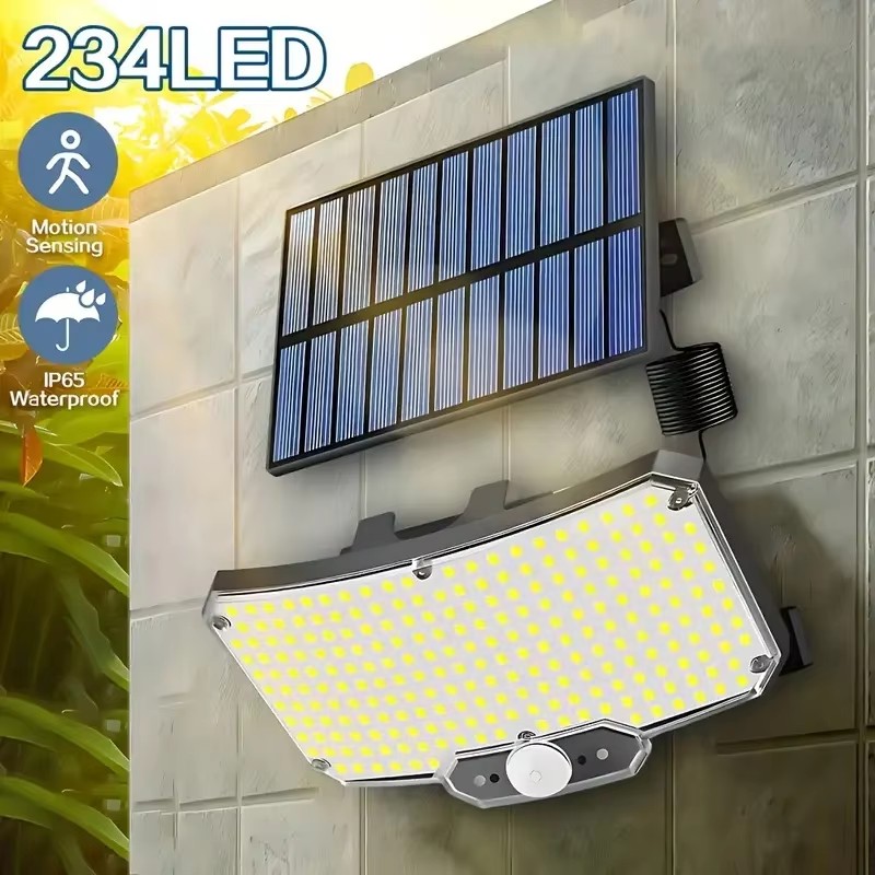 Outdoor Lighting Garden - 234 LED Solarne Lampy Zewnętrzne z