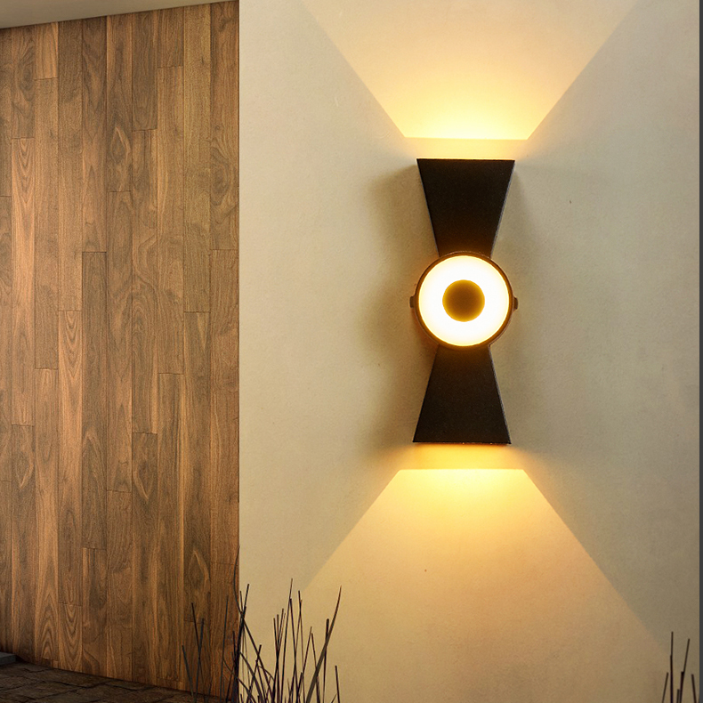 Outdoor Yard Lighting Fixtures - Zewnętrzne/Wewnętrzne 6W LED Kinkiety Ścienne Oświetlenie
