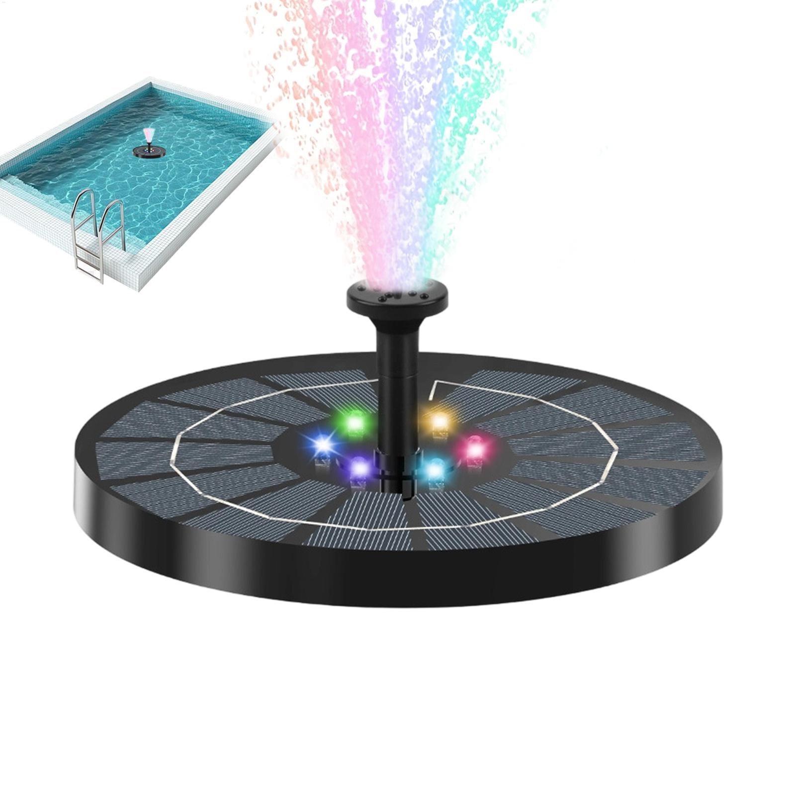 Outdoor Lighting Deck - Fontanna do kąpieli dla ptaków ze