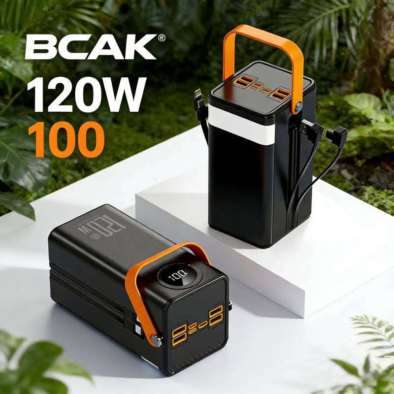 BCAK 50000mAh Power Bank o duż – Outdoor Lighting Battery Operated recenzja i cena