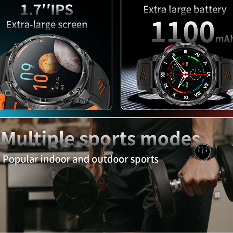 Nowy smartwatch outdoorowy T-R – Outdoor Lighting Ip Rating recenzja i cena
