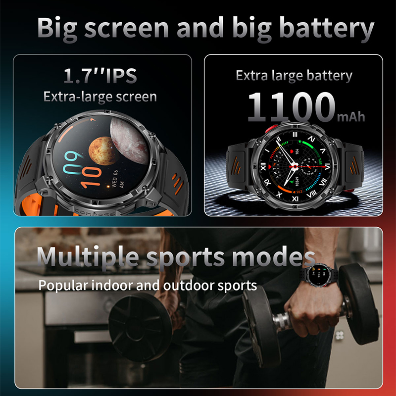 Nowy smartwatch męski na zewną – Outdoor Lighting Ip Rating recenzja i cena