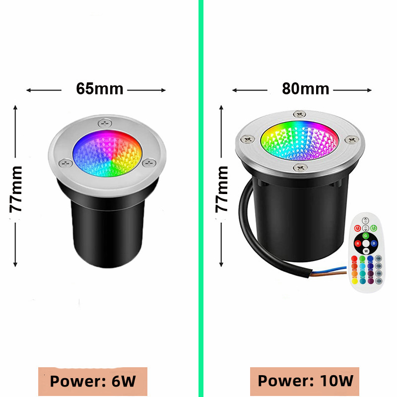 Lampa gruntowa LED RGBW niskon – Outdoor Lighting Voltage recenzja i cena