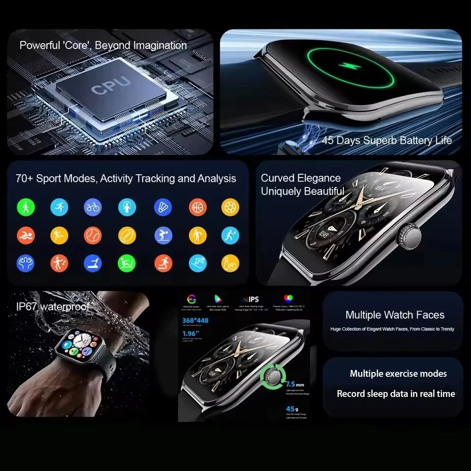 Nowy wojskowy smartwatch męski – Outdoor Lighting Battery Operated recenzja i cena