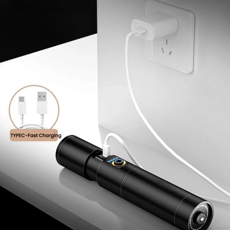 Mocna latarka LED z ładowaniem – Outdoor Lighting Types recenzja i cena