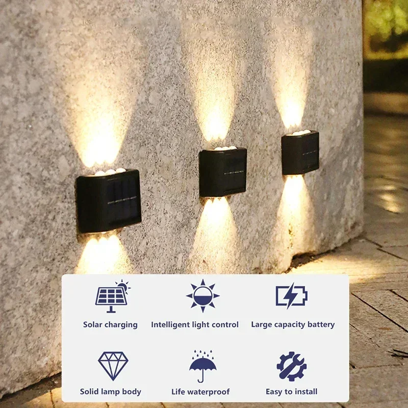 Zewnętrzna lampa solarna COB,  – Outdoor Lighting Garden recenzja i cena