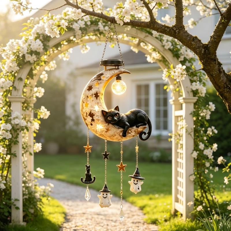 L43A Solar Halloween Czarne ko – Outdoor Lighting Accent recenzja i cena