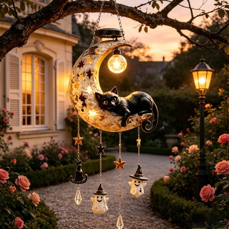 L43A Solar Halloween Czarne ko – Outdoor Lighting Accent recenzja i cena