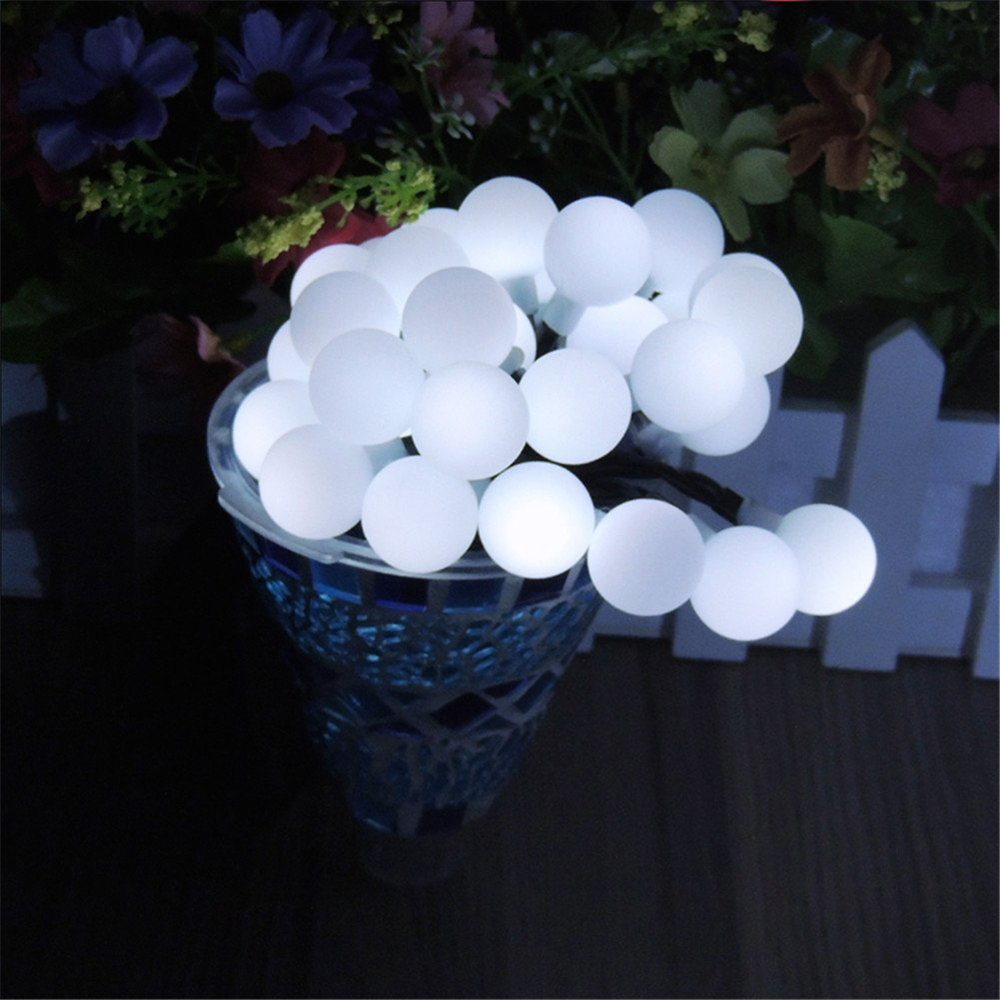 3M/6M/10M Ball LED String Ligh – Outdoor Lighting Battery Operated recenzja i cena