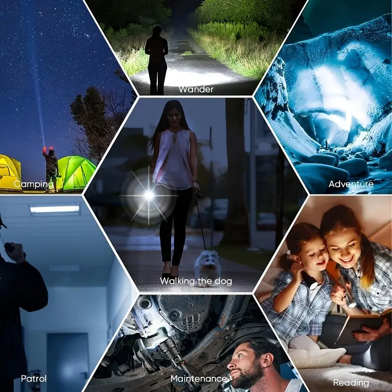 Przenośna, ładowalna latarka z – Outdoor Lighting Black recenzja i cena