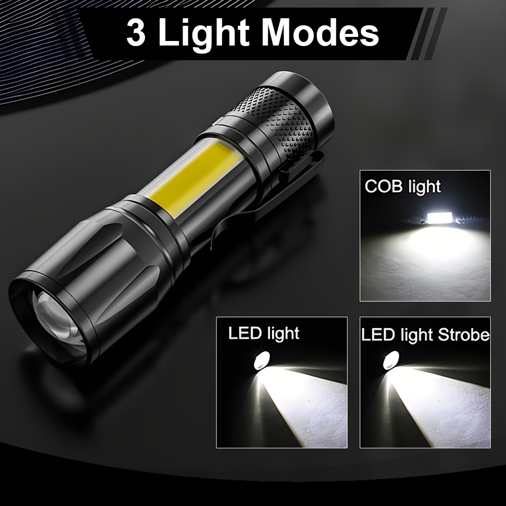 Mini Latarka LED COB+XPE Przen – Outdoor Lighting Black recenzja i cena