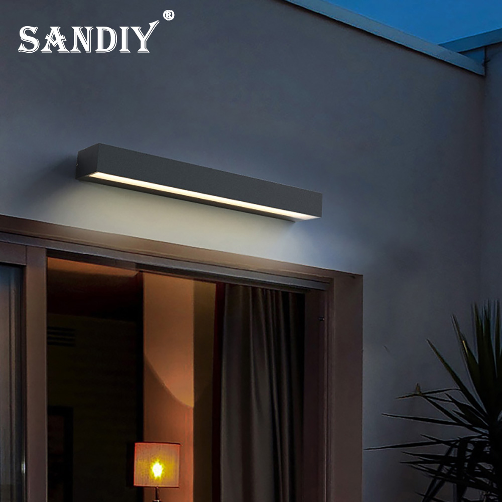 SANDIY Zewnętrzna lampa ścienn – Outdoor Yard Lighting Fixtures recenzja i cena