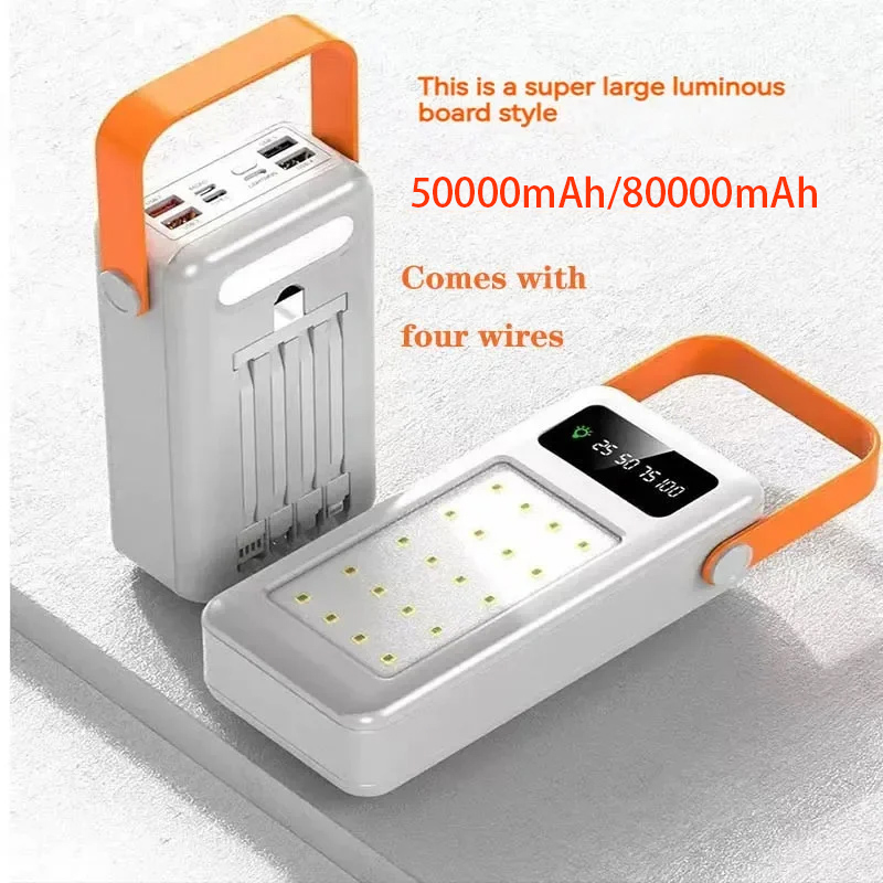 Powerbank przenośny 50000mAh 8 – Outdoor Lighting Cable recenzja i cena
