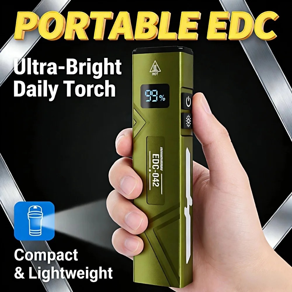 Nowa mini latarka EDC Super Br – Outdoor Lighting Types recenzja i cena