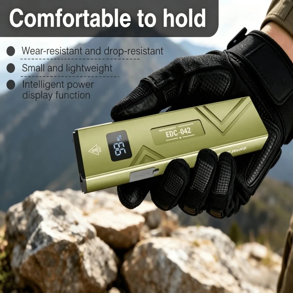 Nowa mini latarka EDC Super Br – Outdoor Lighting Types recenzja i cena