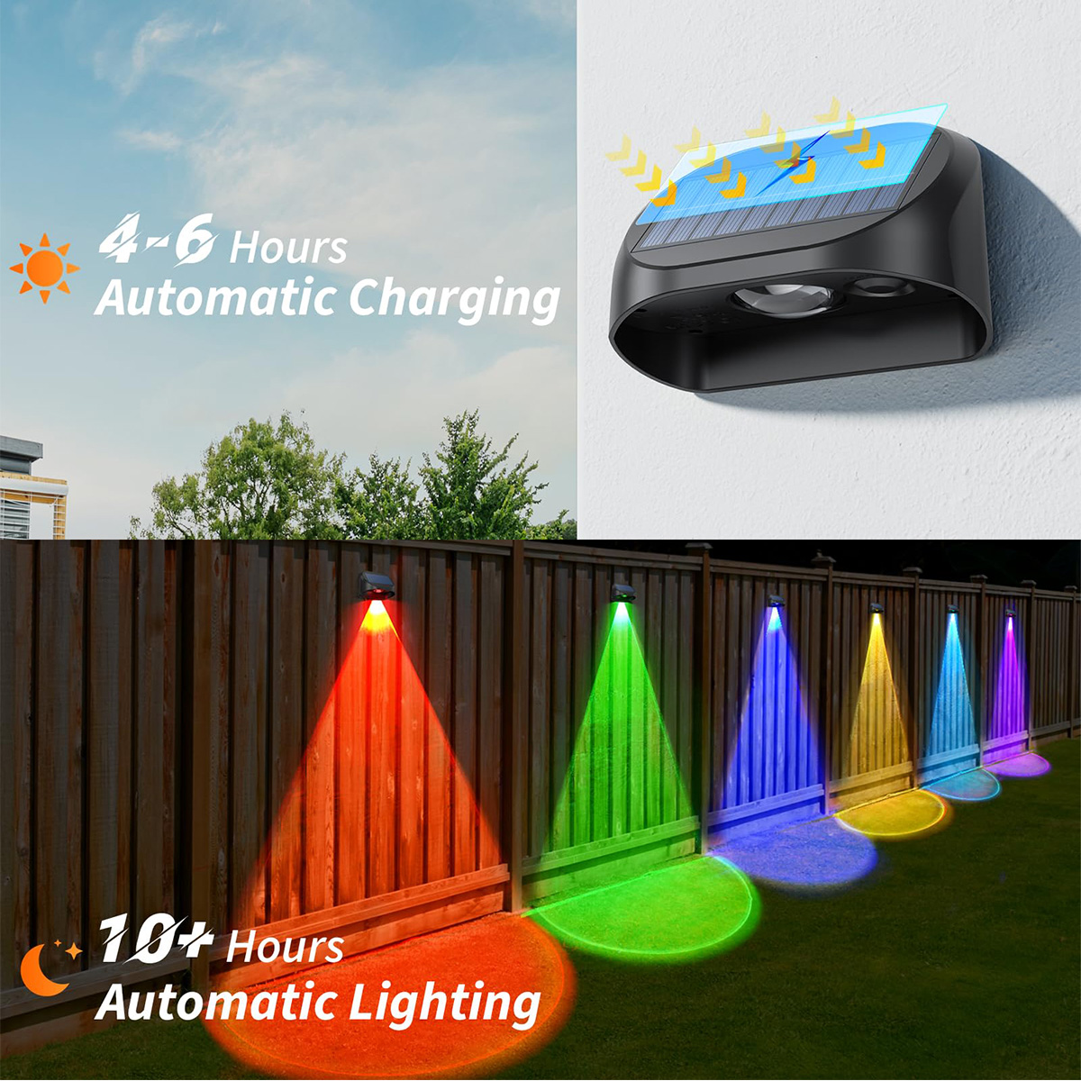 Lampa ścienna na energię słone – Outdoor Lighting Deck recenzja i cena