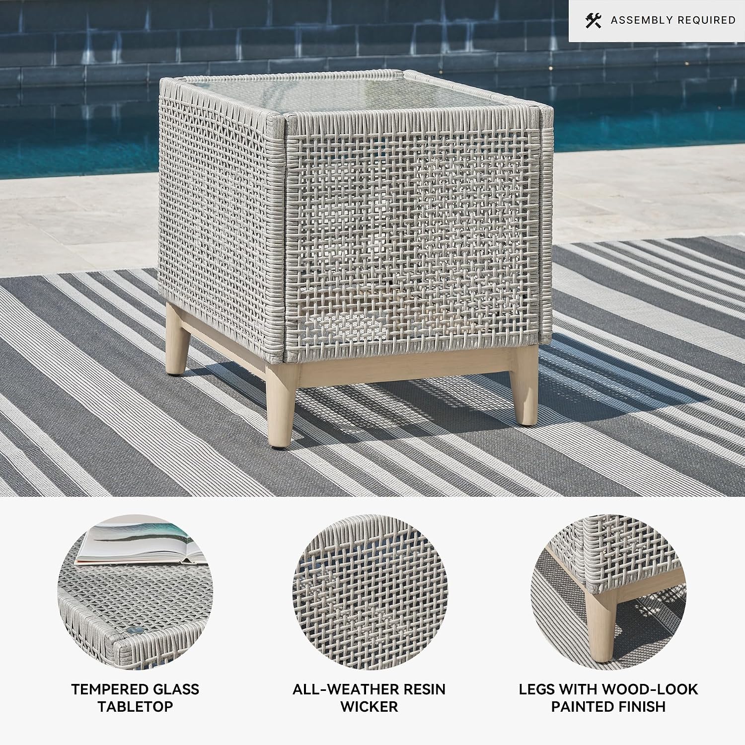 Współczesny, elegancki stolik  – Outdoor Lighting Accent recenzja i cena