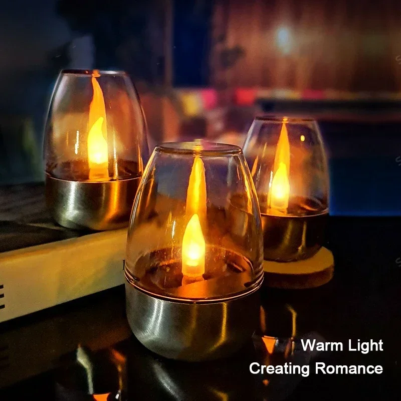 Świece słoneczne LED ze stali  – Outdoor Lighting Deck recenzja i cena