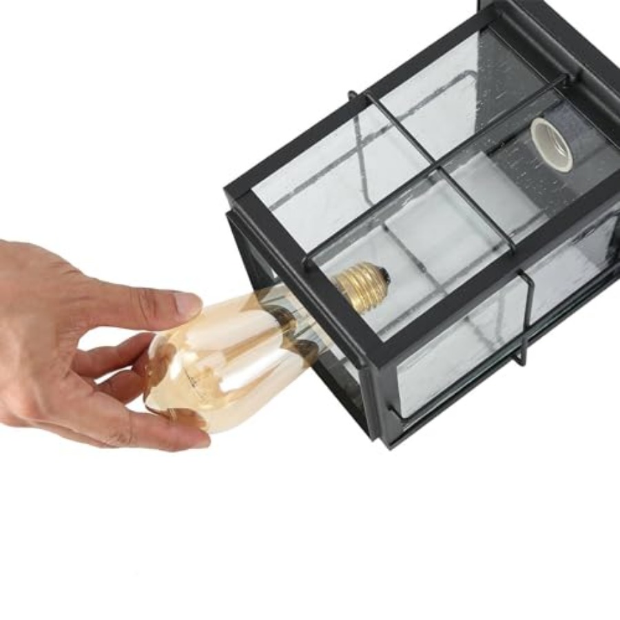 Zewnętrzna lampa wisząca, czar – Outdoor Lighting Black recenzja i cena