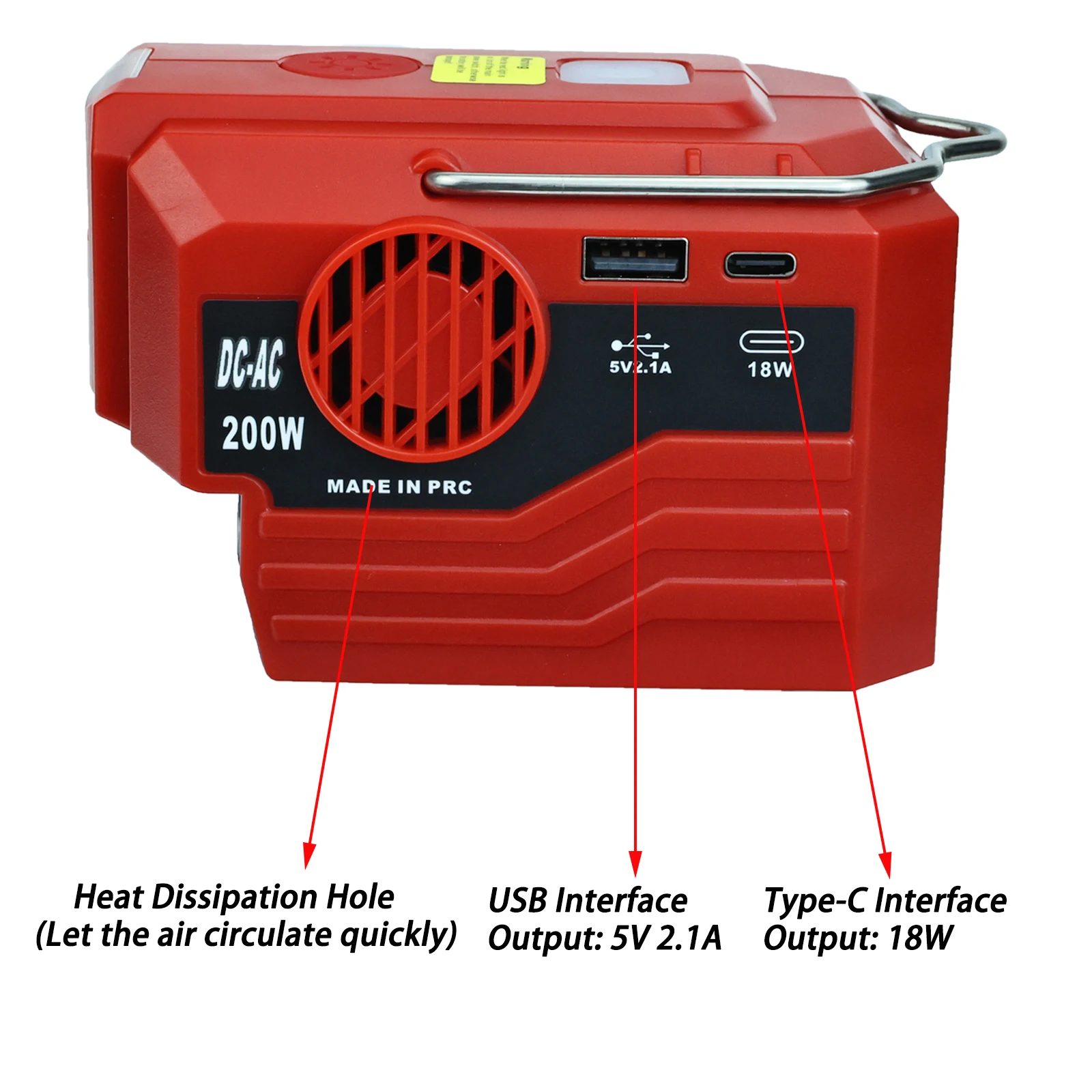 200W przenośny przetwornica na – Outdoor Lighting Battery Operated recenzja i cena