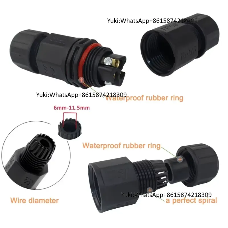 Wodoodporne złącze kablowe IP6 – Outdoor Lighting Cable recenzja i cena