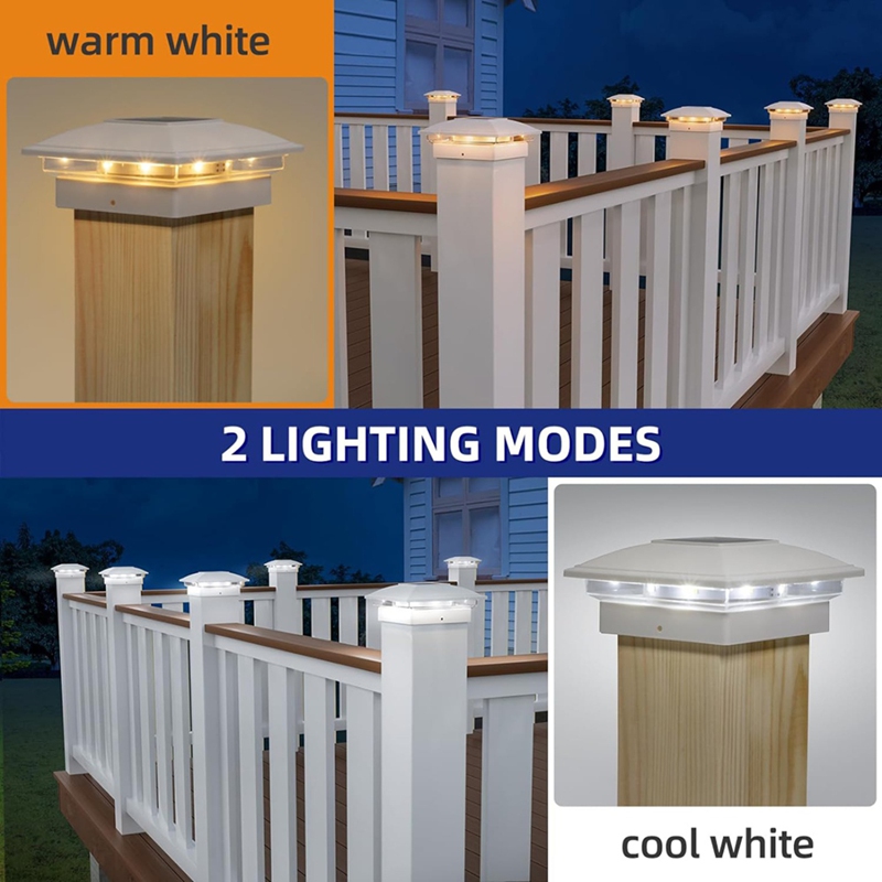 4 sztuki solarnych lamp na słu – Outdoor Lighting Deck recenzja i cena