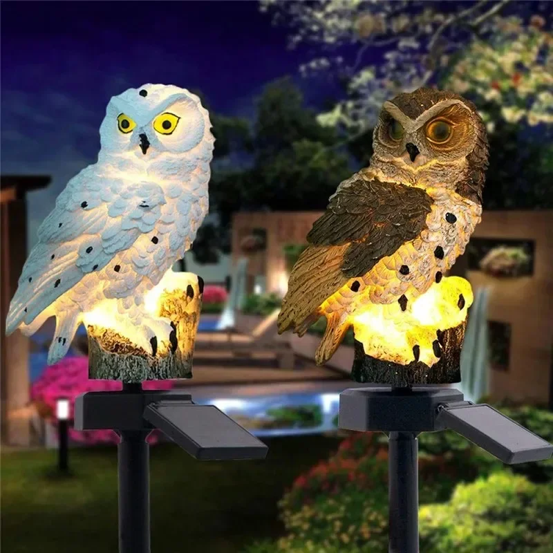 Solarna Statua Sowy, Lampa Ogr – Outdoor Lighting Types recenzja i cena