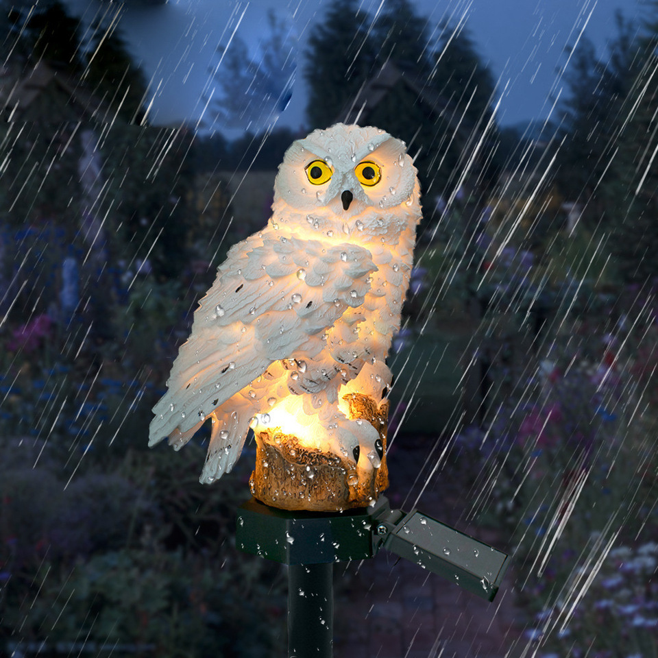 Solarna Statua Sowy, Lampa Ogr – Outdoor Lighting Types recenzja i cena