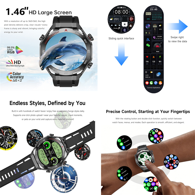 Nowy Smartwatch Watch6 Ultra G – Outdoor Lighting Ip Rating recenzja i cena