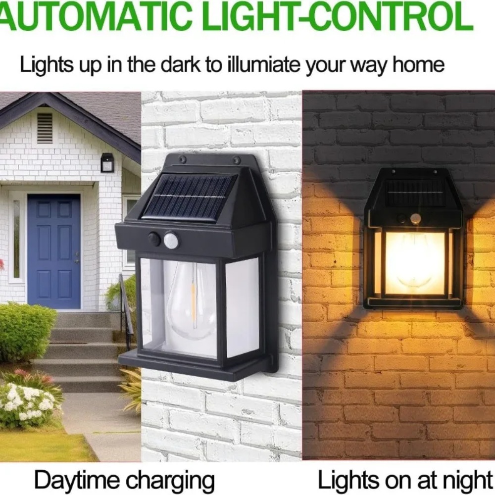 1 szt. Solarna Lampa Ścienna L – Outdoor Yard Lighting Fixtures recenzja i cena