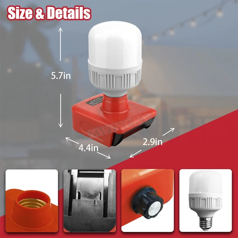 Przenośna lampa narzędziowa pa – Outdoor Lighting Battery Operated recenzja i cena
