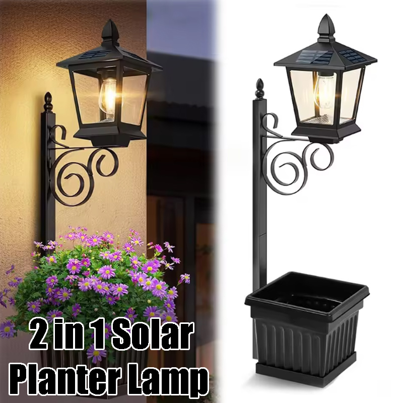 Solarna lampa doniczka 2w1, ci – Outdoor Lighting Garden recenzja i cena