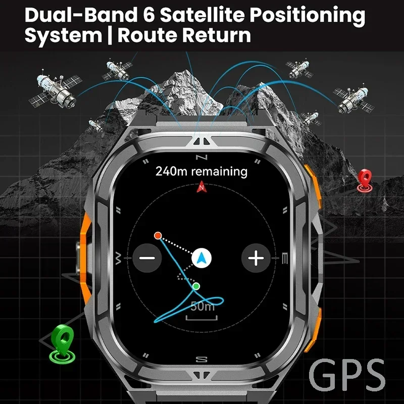 Luksusowy smartwatch AMOLED z  – Outdoor Lighting Deck recenzja i cena
