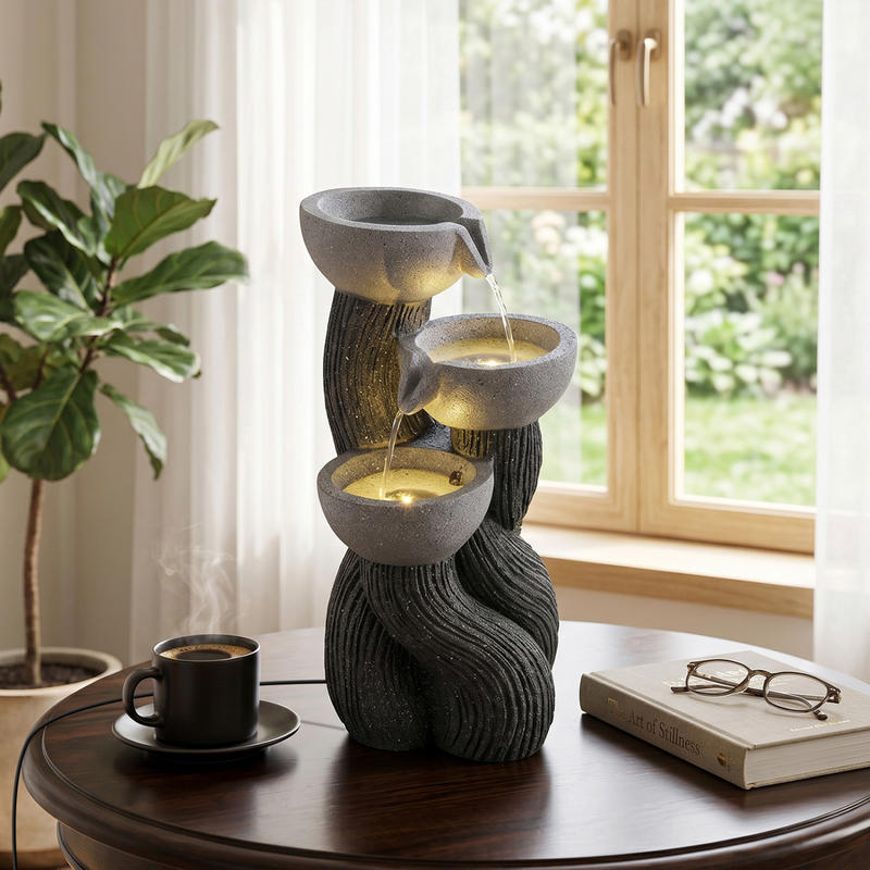 Trzypoziomowa fontanna ogrodow – Outdoor Lighting Deck recenzja i cena