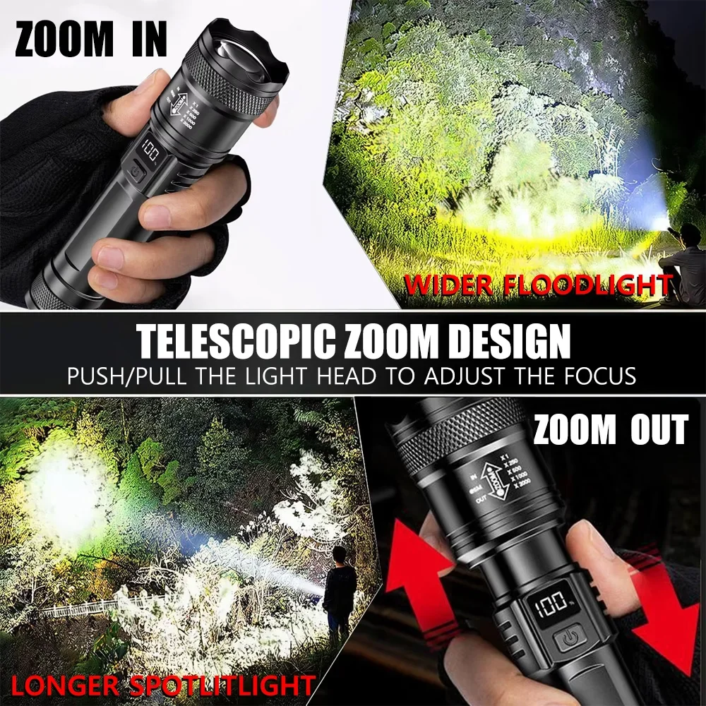 Akumulatorowa latarka LED z zo – Outdoor Lighting Quality recenzja i cena