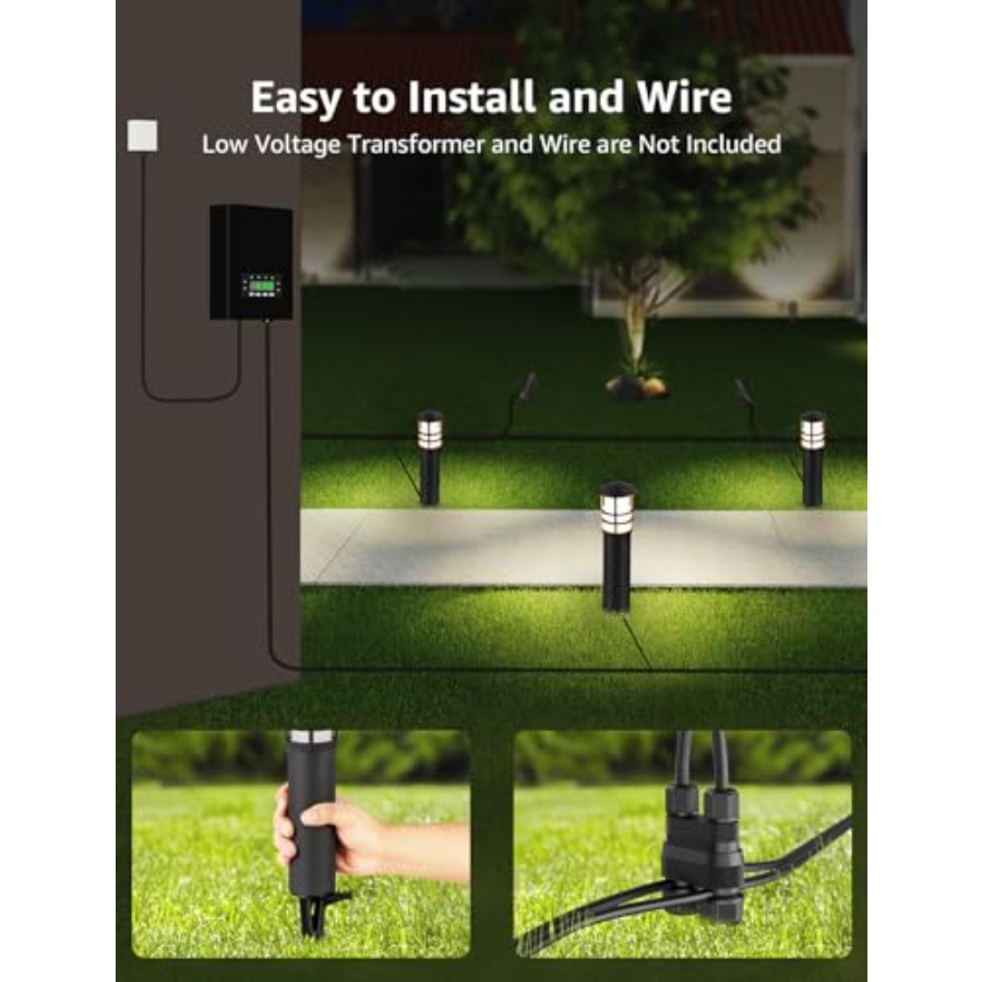 Zestaw 4 szt. Niskonapięciowyc – Outdoor Lighting Voltage recenzja i cena